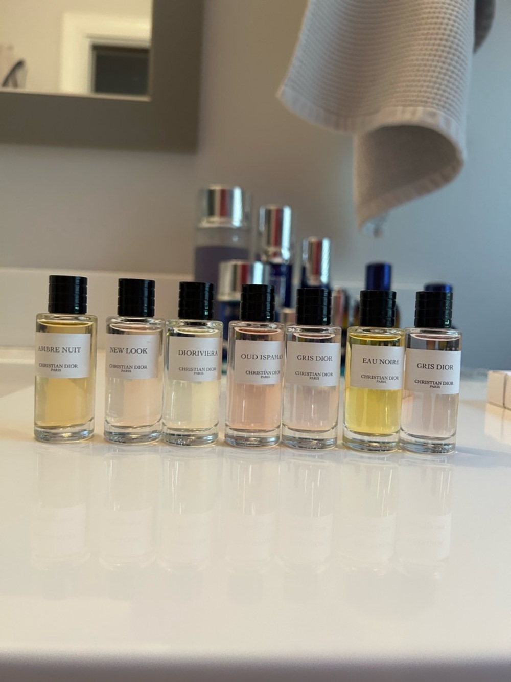 Dior prestige and Lady Dior miniature & sample set